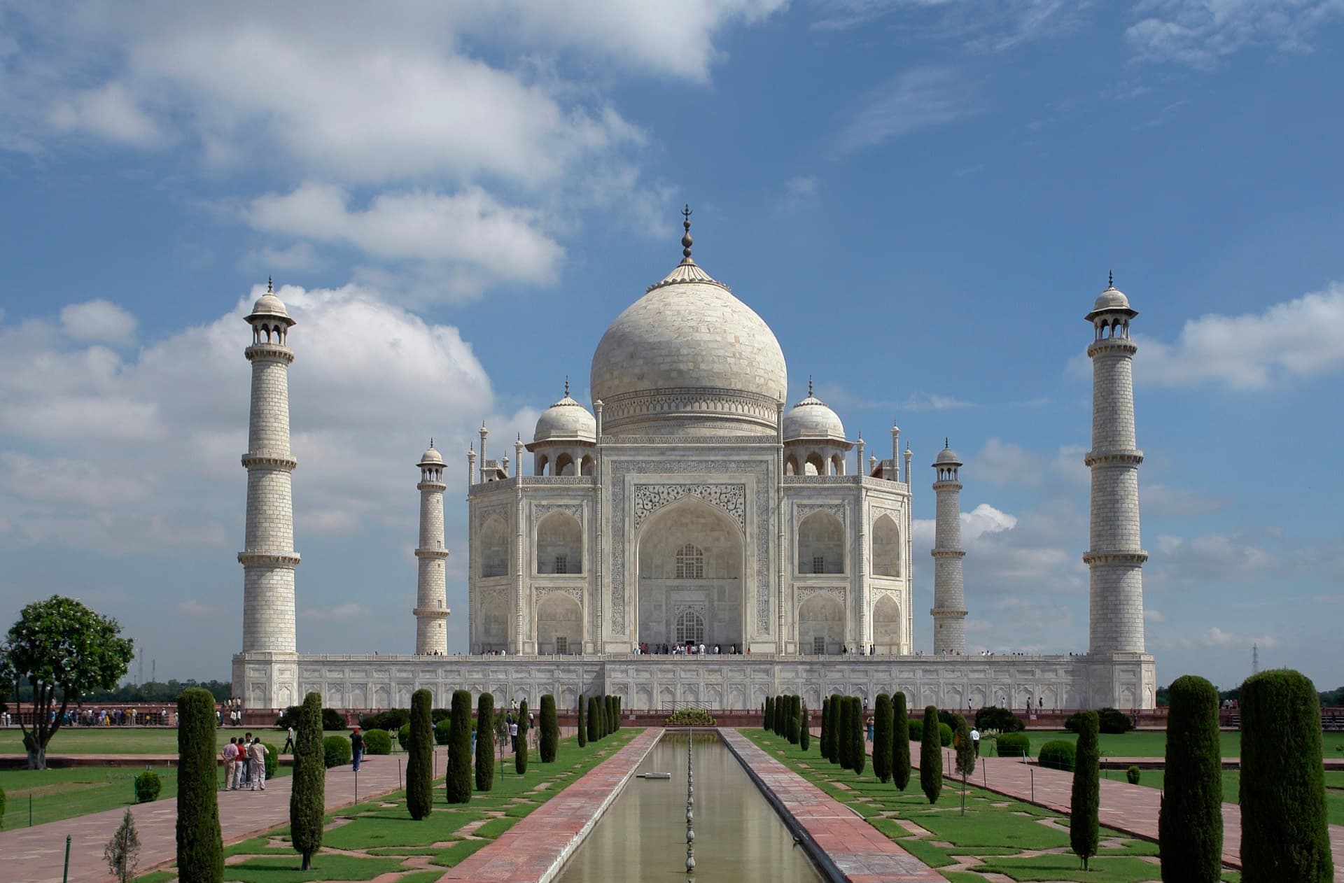 The Taj Mahal at Agra