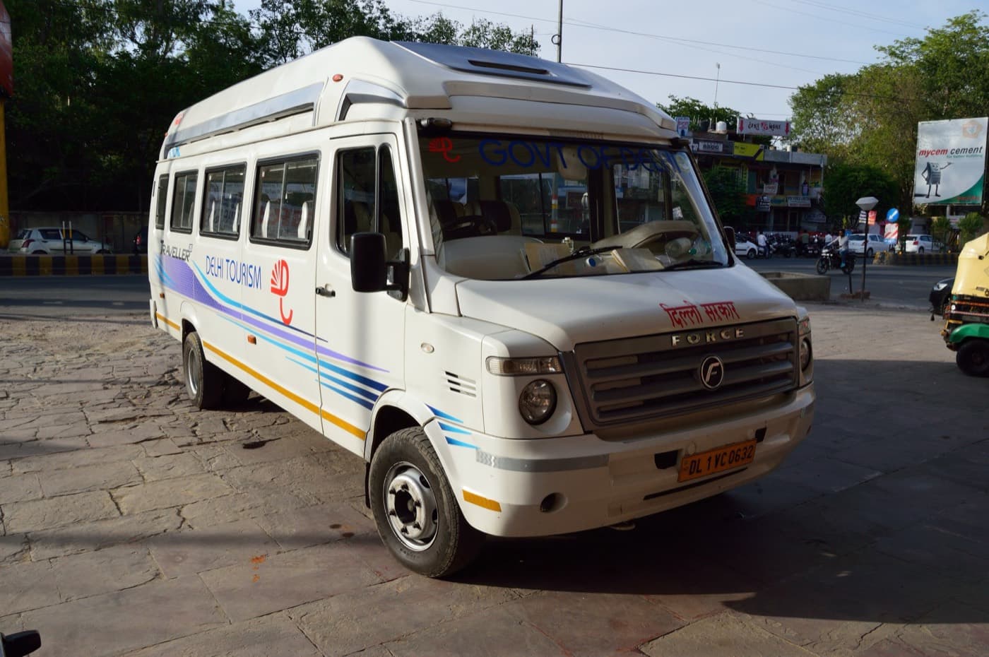 A Force Traveller minibus